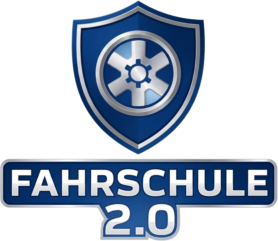 Fahrschule 2.0 Wappen-Logo